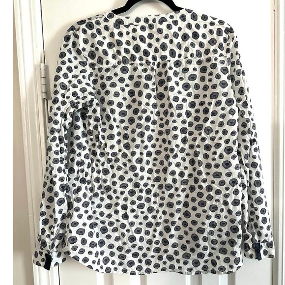 NUMPH Anthropologie Abstract Print Button Down Shirt Blouse - Sz 38 (M) - Picture 5 of 8